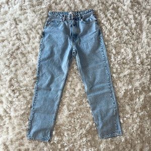 Zara High rise Mom Jeans